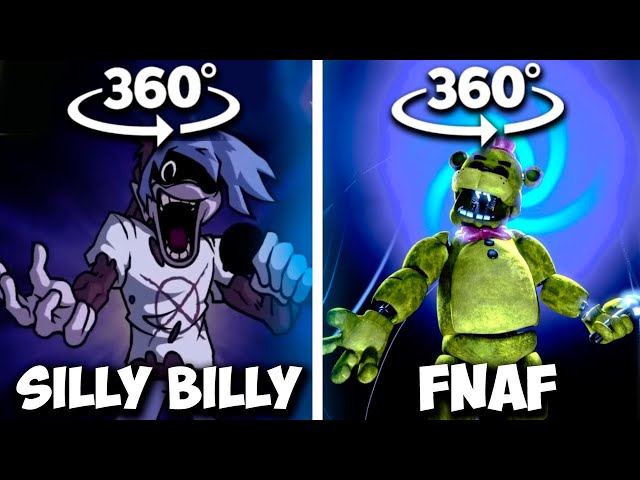 360º VR [FNaF|SFM] Silly Billy - My Way But It's ORIGINAL vs FNaF