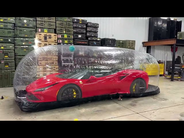 WhistlinDiesel Ferrari CarCapsule Durability Test