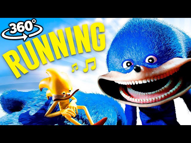 Shin Sonic - Running (official song) 360° VR Animation