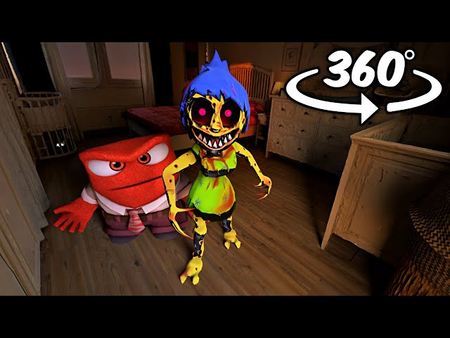 Inside Out Emotions Insanity Appear In YOUR House - 360º/VR (Fanmade)