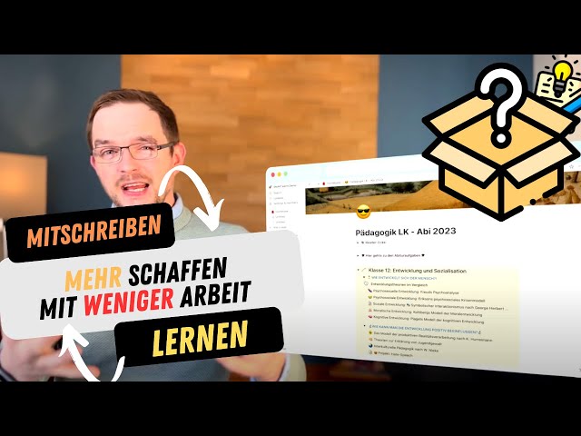 Das BESTE Tool zum LERNEN und MITSCHREIBEN in Schule und Uni