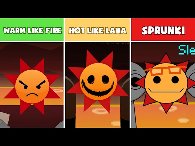 Incredibox: Warm Like Fire Vs. Hot Like Lava Vs. Sprunki | Special Version!! (New Mod)