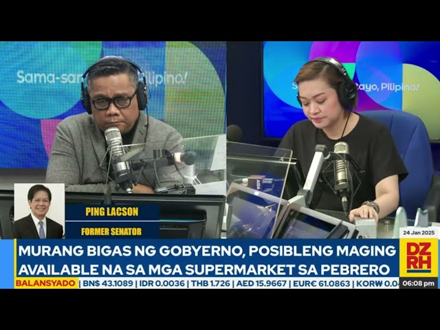 PING LACSON on Implications of Blanks in 2025 Budget: Interview on DZRH