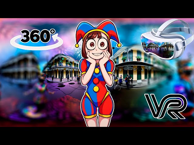 The Amazing Digital Circus VR 360🔍 Find Pomni and Ragatha Anime Girl in 360° VR