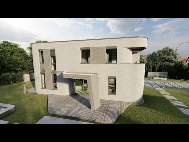 The Most Innovative 3D Printed House In The World [Mense-Korte]