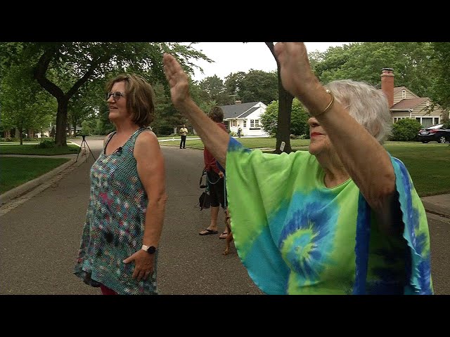 Golden Valley Woman Turns Neighborhood Walks into Circuit Training