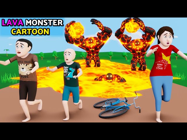 Lava Monster Wala Cartoon | Cartoon | Monster | Cartoons | Cartoon Video | Cartoon Cartoon | Carton