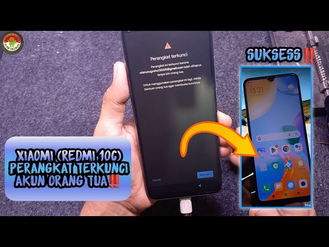 XIAOMI (REDMI 10c) PERANGKAT TERKUNCI AKUN ORANG TUA/FAMILY LINK,TIDAK BISA WIPE DATA‼️