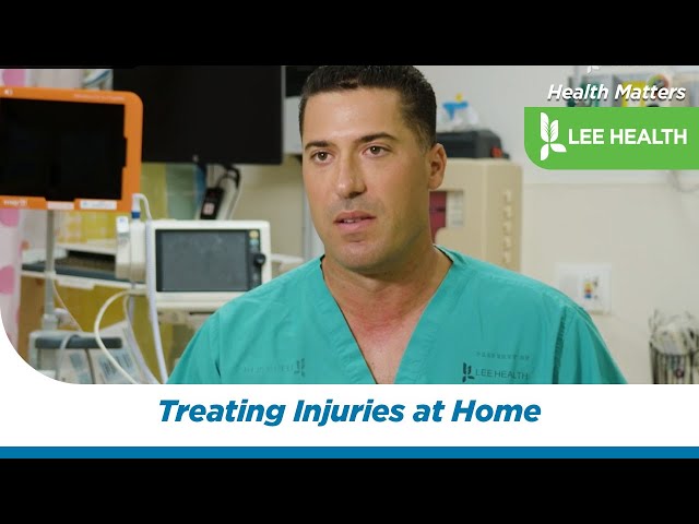 Treating Injuries at Home