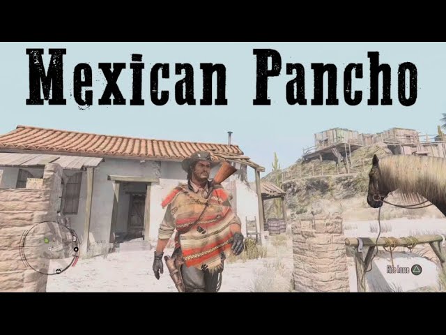 Red Dead Redemption Mexican Pancho Tutorial