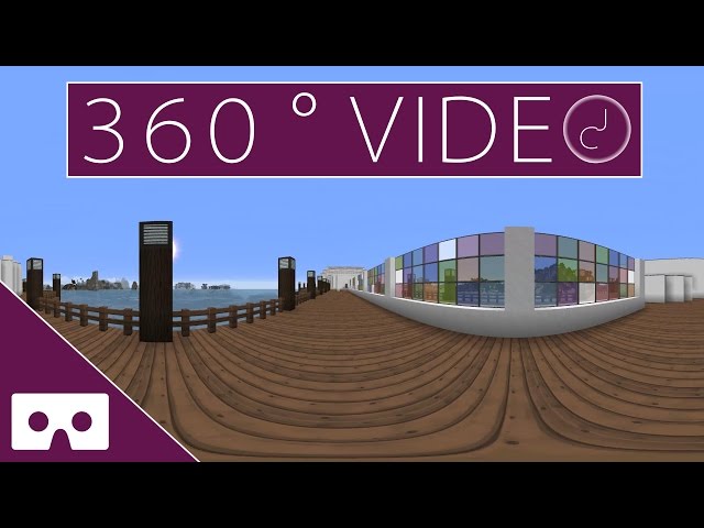 VR Tour Worthing Pier Minecraft 360°