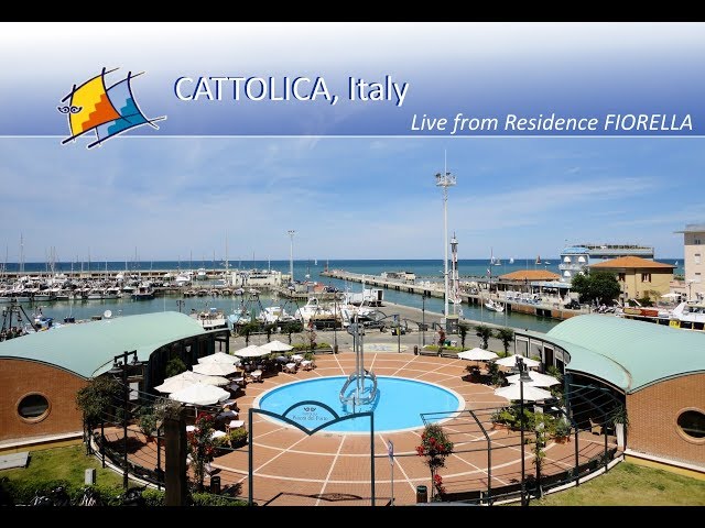 Cattolica (Italy) - Live Webcam from Residence FIORELLA