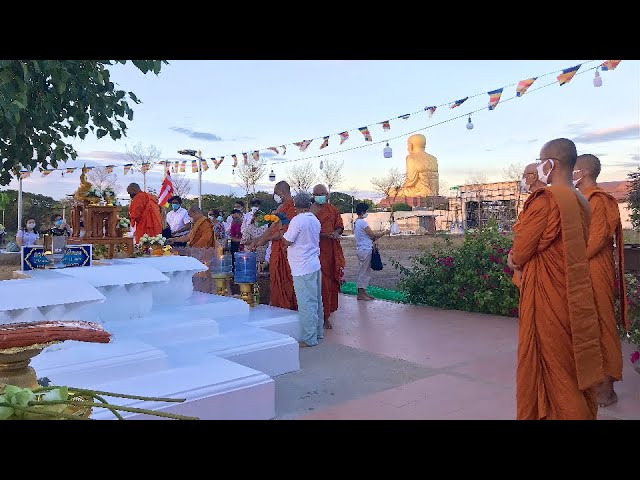 බොධි පූජාව โพธิภูจะ @วัดวชิรธรรมาราม, 3rd Anniversary of the Planting of Jaya Sri Maha Bodhi Sapling