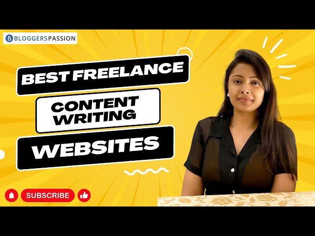 Top 5 Freelance Content Writing Websites ! Don’t Miss !