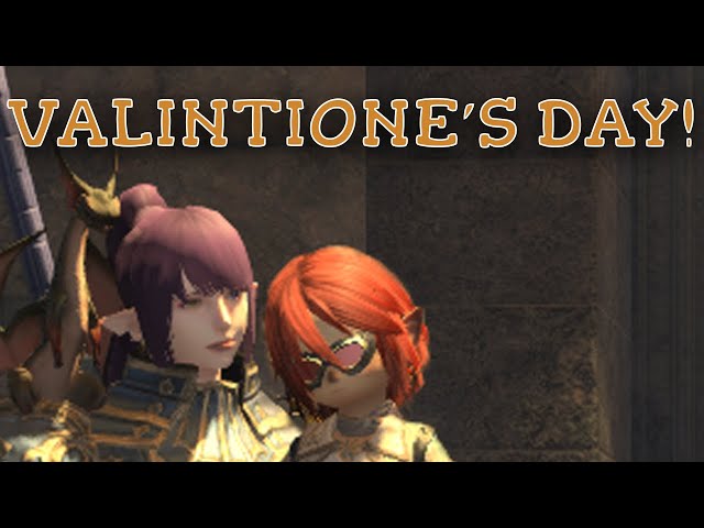 Celebrating Valentine's Day Together w/ Final Fantasy XIV