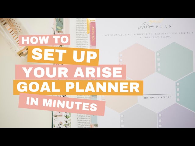 How To Set Up Your Arise Devotional Planner In Minutes