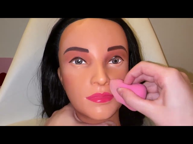 ASMR doing your makeup, you’re the mannequin