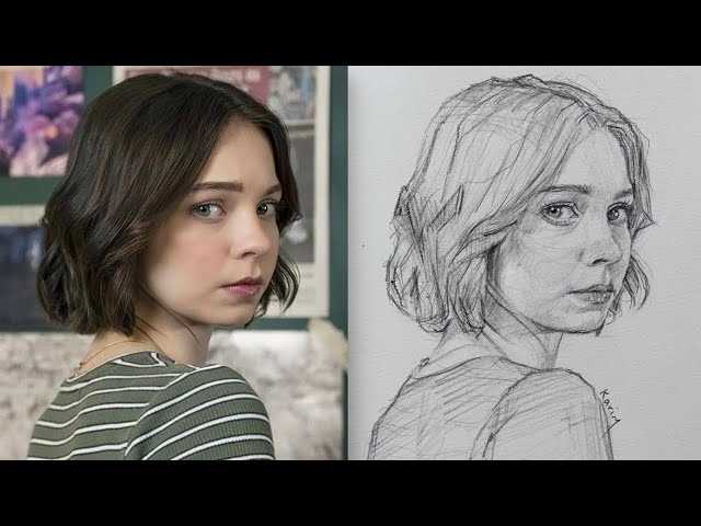 Master Realistic Portraits Using Loomis Method