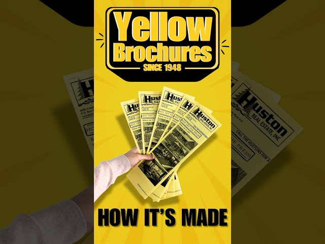 Yellow Brochure - How It's Made