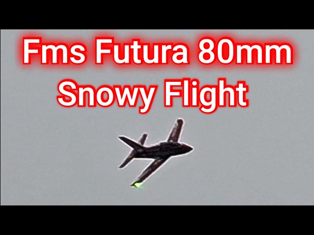 Fms Futura 80mm edf cold winter Flight #rcpilot #youtube #rcflying #rchobby #rcjet #viralvideo