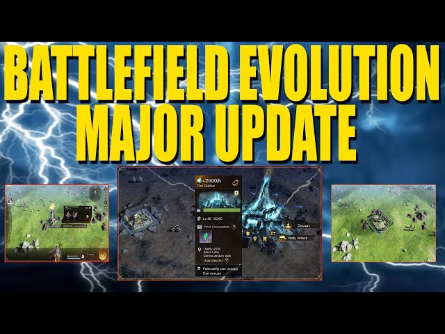 Lotr Rise To War Major Battle Evolutions Update WAR REMOVED SIEGE CHANGES AND MUCH MORE