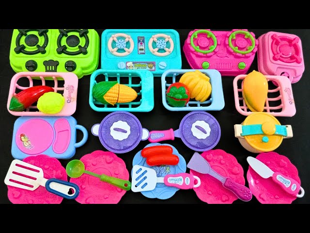 4 Minutes Satisfying with Unboxing Hello Kitty Sanrio Kitchen Set | ASMR Mini Barbie Kitchen Set