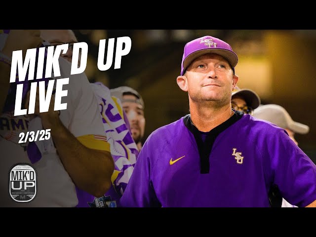 LSU Baseball Head Coach Jay Johnson LIVE To Preview The 2025 Season | LSU Basketball Joe Schwartz!