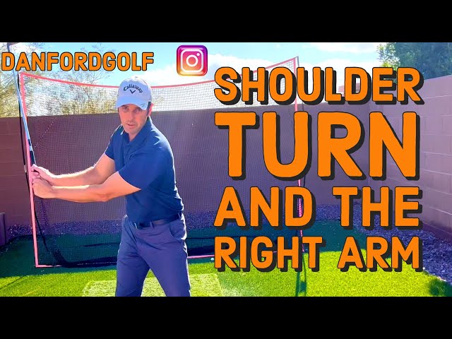 SHOULDER TURN and the RIGHT ARM