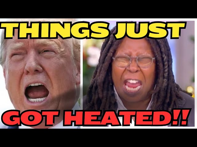 The view Whoopi   CESSATION on Trump