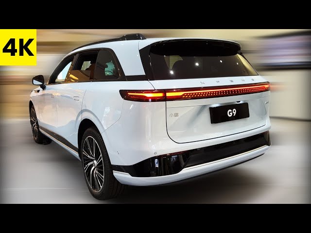 4K XPeng G9 EV SUV Interior and Exterior