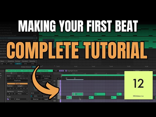 Beat Making in Ableton Live 12: Start-to-Finish Guide