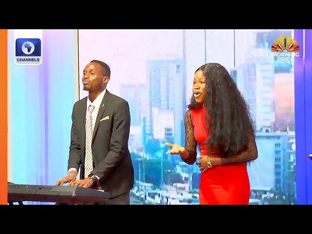 Eloehi, Ifeoluwa Richard Serenade Morning Brief Crew On Valentine's Day