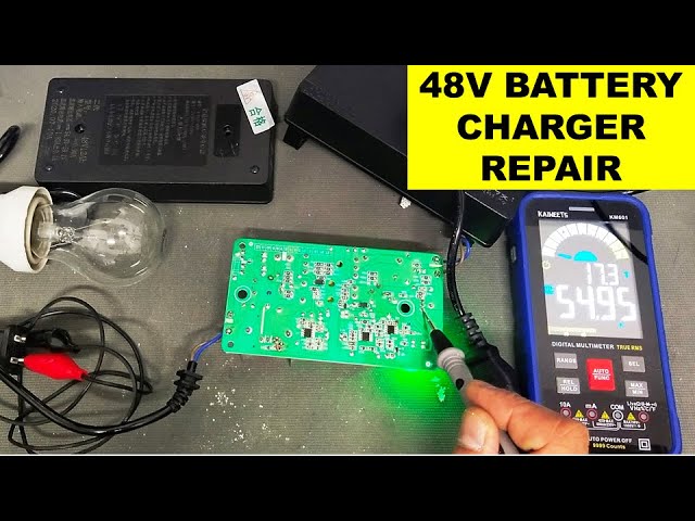 {844} 48V Ebike Battery Charger Repair