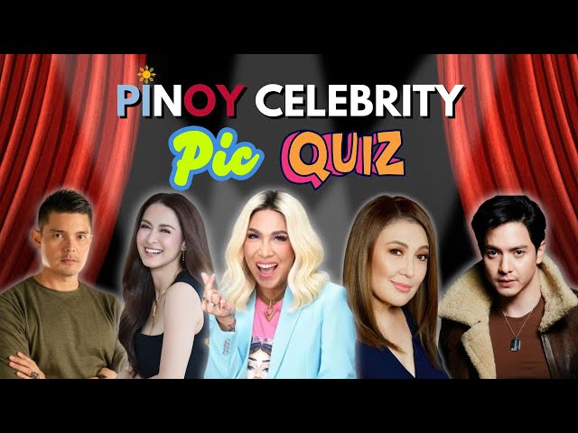 FILIPINO CELEBRITIES Pic Quiz 📸🎭