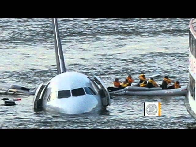 "Miracle on Hudson" survivors revisit plane