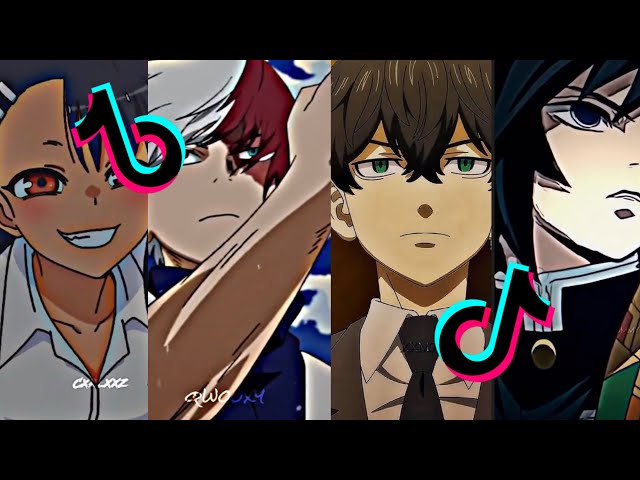 Anime edits | Tiktok compilation | part 1