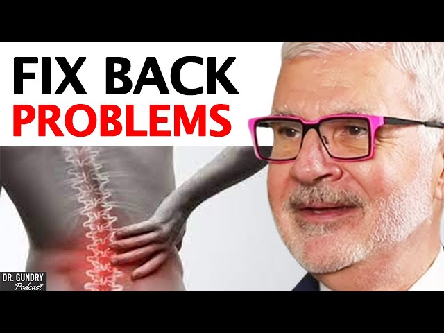 If You STRUGGLE With Posture & Back Pain, TRY THESE TIPS | Dr. Gundry & Dr. Peter Martone