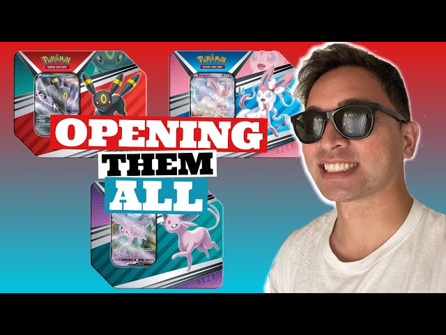 NEW V HEROES POKÉMON CARDS TIN OPENING 🤔 GIVEAWAY IN DESCRIPTION 🎉