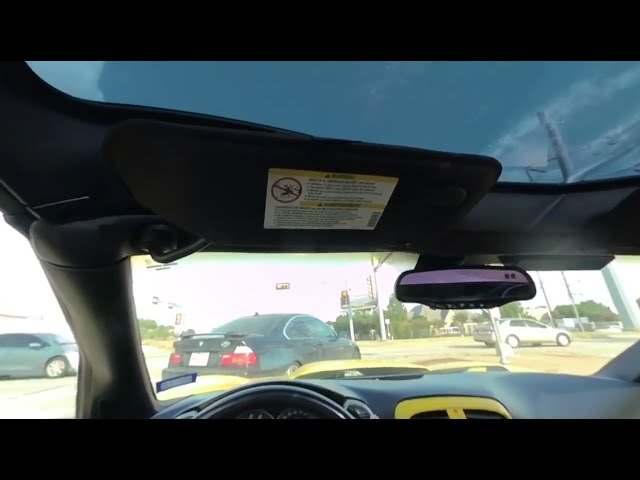 Big Cam C6 Corvette POV drive daytime (VIRTUAL REALITY) (3D 180)