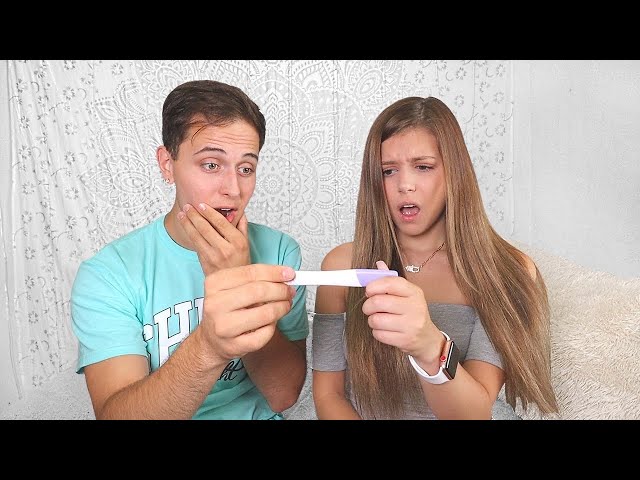 TAKING A PREGNANCY TEST LIVE ON CAMERA..