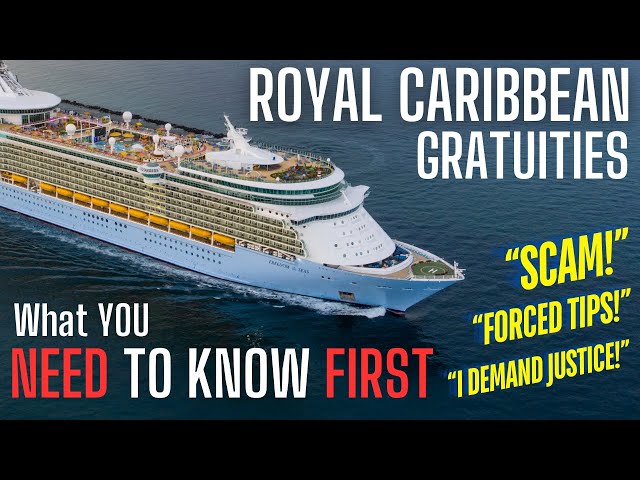 PROS AND CONS - REMOVING "FORCED" CRUISE GRATUITIES - SCAM or not? What You NEED to know