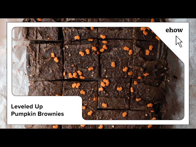 Level Up Your Brownie Mix with Pumpkin Puree