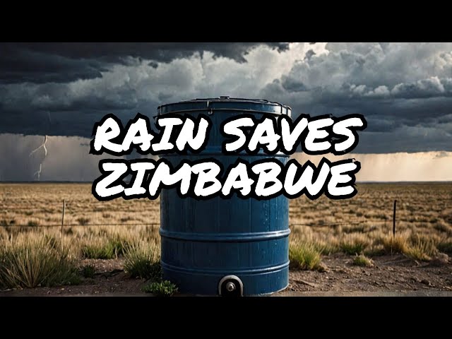 Zimbabwe's Worst Drought in History? Rain Harvesting to the RESCUE!