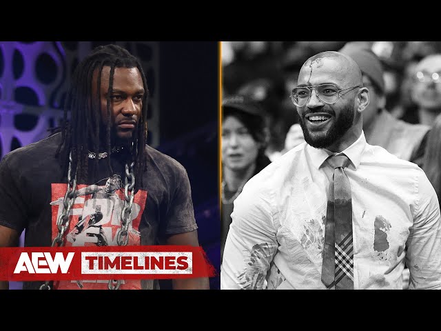 Bad Blood! A Timeline of Ricochet & Swerve Strickland! | AEW Timelines