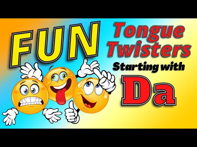 Tongue Twisters to Improve Your Articulation and Pronunciation 😜 #tonguetwister