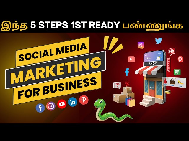 Social Media Marketing | A Guide to Learn Social Media Marketing in Tamil | Step-by-Step tutorial