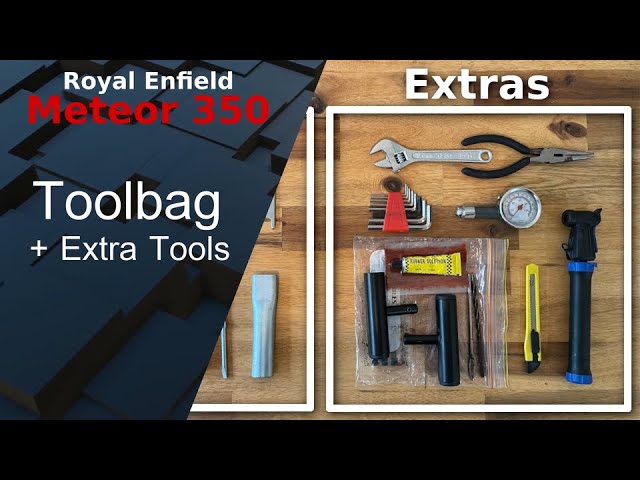 Meteor 350 Tool-bag & Recommended Extras - Ep.3