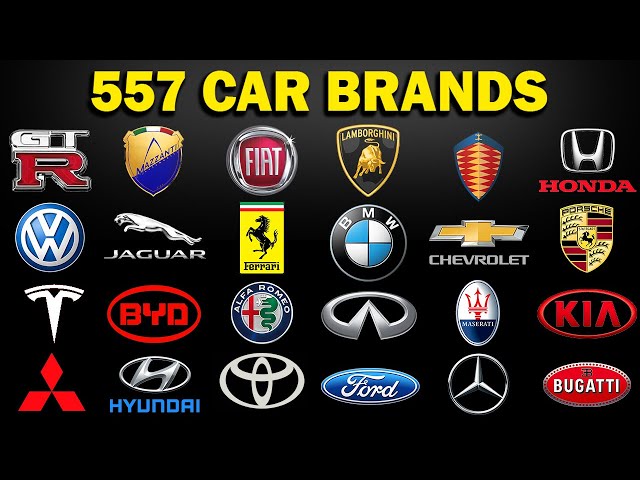 ALL CAR BRANDS that have ever existed, from A to Z.