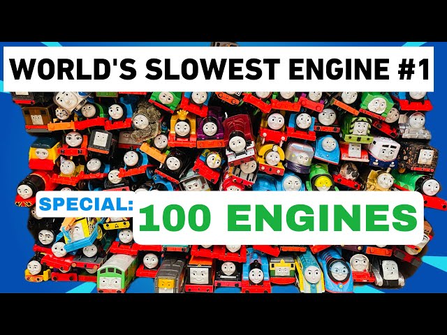 100 Engines - World’s Slowest Engine #1 - made by Dilly