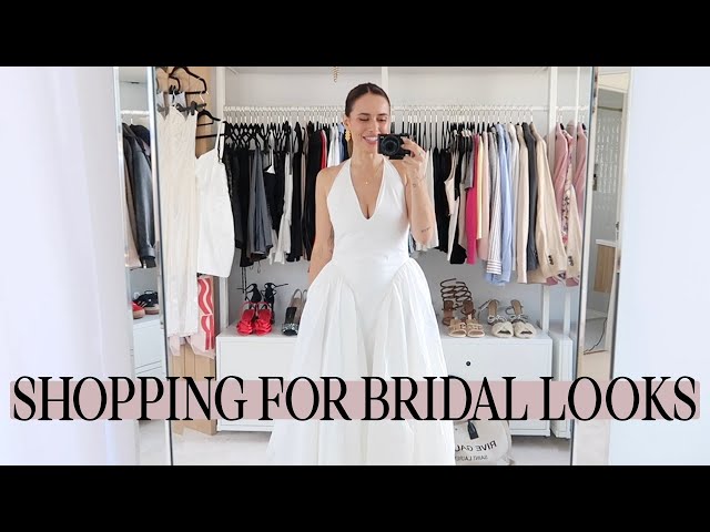 SHOPPING FOR MY BRIDAL WARDROBE! | Suzie Bonaldi